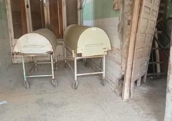 Smart City ? Tripura’s biggest hospital GB’s mortuary room left in Deplorable state due to 'No Maintenance' Smart City ? Tripura’s biggest hospital GB’s mortuary room left in Deplorable state due to 'No Maintenance'