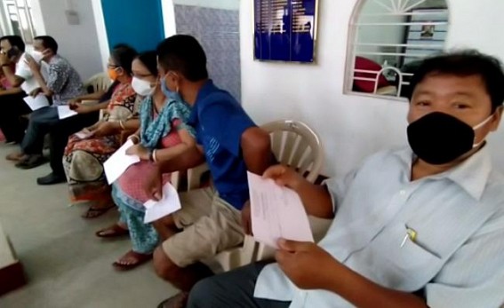 Tripura Health Dept made COVID Test Mandatory before Vaccination : Second Dose of COVID Vaccination Continue 