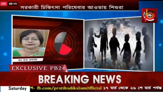 36 Children Reported Covid Positive in Tripura