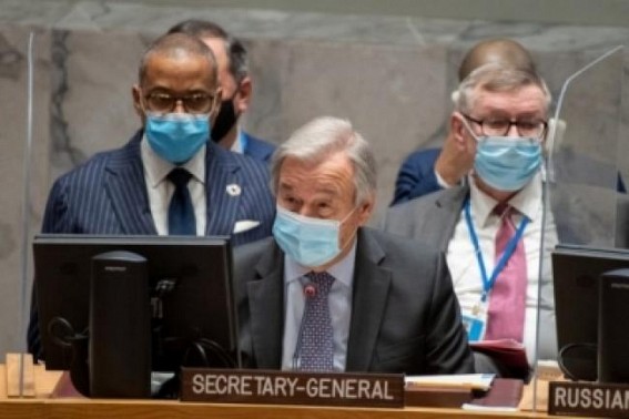 Guterres calls for more cooperation with CSTO on Afghanistan