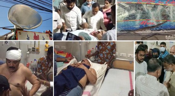 Sacked, Disgraced Ex-CM Biplab Deb continues Deadly attacks on Sudip Roy Barman undermining CM Manik Saha's call for 'Peace': Brutal attacks on Congress leaders in presence of Police at Jirania and Khayerpur by Biplab Deb’s goons