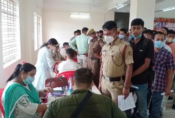 Firemen Donate Blood to mark 75th Independence Day