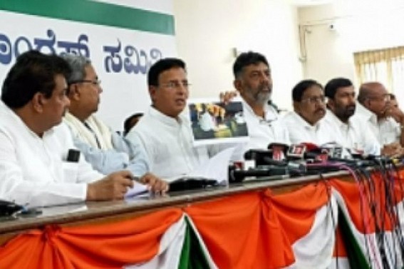 K'taka Congress alleges voter ID scam by BJP, demands CM's resignation