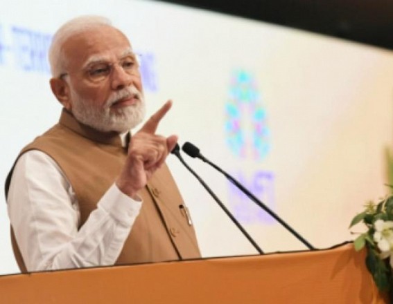 Some countries support terrorists as part of their foreign policy, says Modi