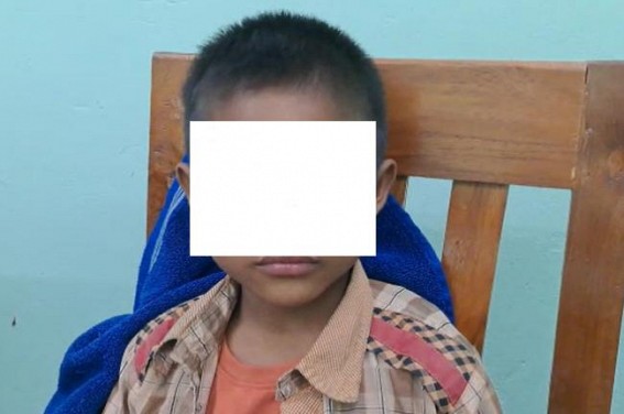 Minor Boy rescued from Ambassa Railway Station Minor Boy rescued from Ambassa Railway Station