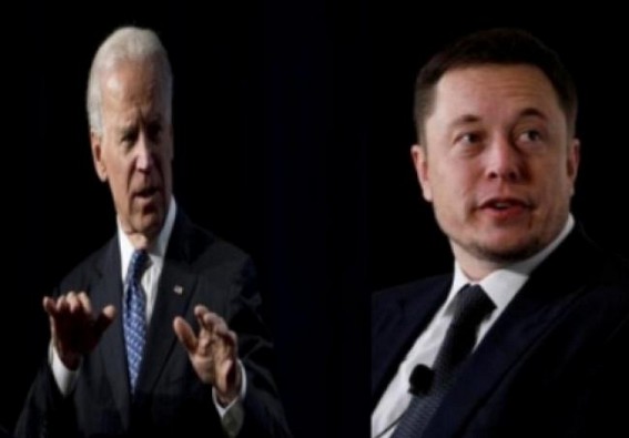 Elon Musk advises Joe Biden to just buy a Tesla