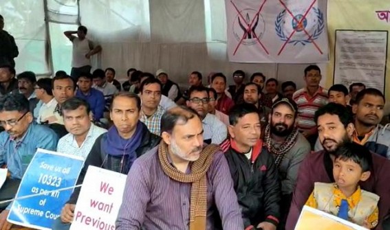 ‘Modi Ji could not give HIRA yet to 10323 teachers’, alleged Hunger Strike group of 10323 teachers: JMC Calls for Protest ahead of Modi’s visit day