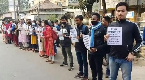 No Attempt of Teachers’ Recruitment amid Massive Teachers’ Crisis in Tripura Schools : STGT Candidates Request Tripura Govt to Recruit all Candidates before Poll