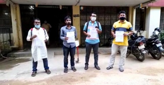 Error in TBSE Madhyamik and H/S Marksheet, SFI and TSU placed deputation to TBSE Error in TBSE Madhyamik and H/S Marksheet, SFI and TSU placed deputation to TBSE