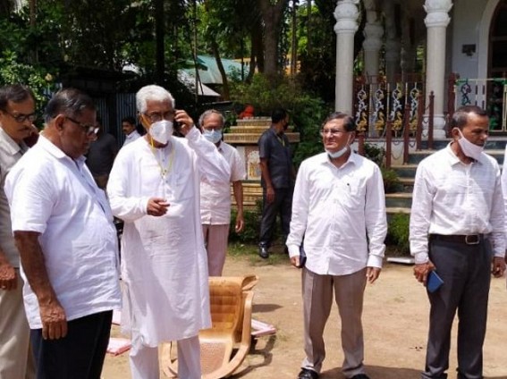 ‘Shame on such leaders who organize violence by holding Cabinet Posts’, says Manik Sarkar over Jirania Violence by BJP's paid goons