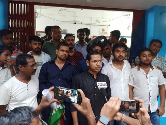 Attack on Congress activists frequently in Amtalali area, Congress gheraoed Amtali PS