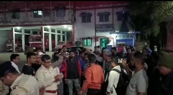 Congress activist was brutally beaten up by BJP miscreants in Dharmanagar