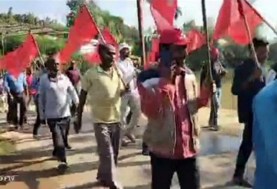CPI-M Chandipur Zone Committee held a rally 
