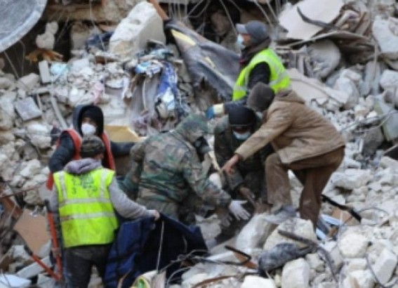 UN dispatches aid through Turkey to quake-hit Syria