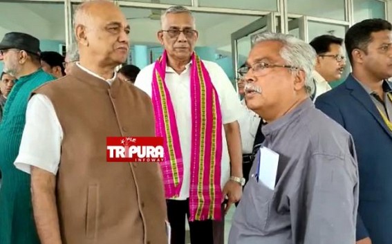 Tripura Post Poll Violence : Opposition Parliamentary Delegation arrived in State