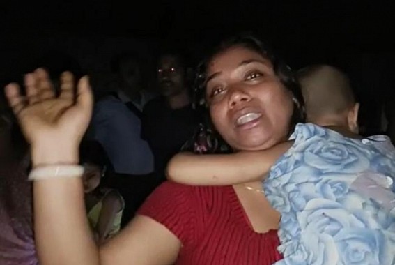 Petrol Bomb Attack in CPI-M supporter’s house triggers massive Tension in Sonamura