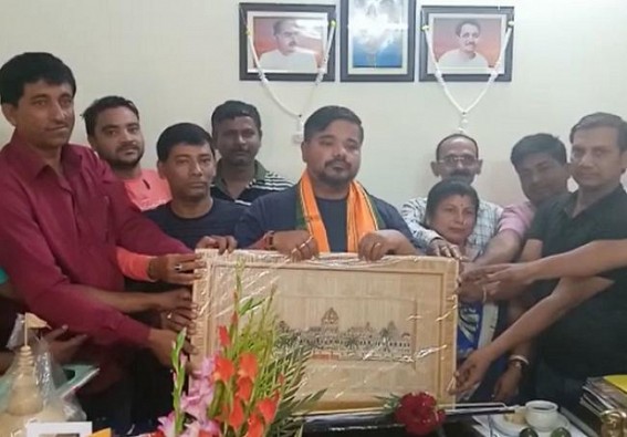 Ration Shop Dealers met Minister Sushanta Chowdhury as he is now Food Minister