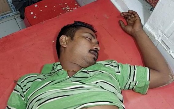 3 BJP leaders were beaten up at night in Belonia