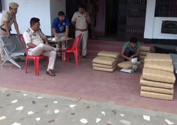 4 detained in an anti-drug operation under Dharmanagar PS