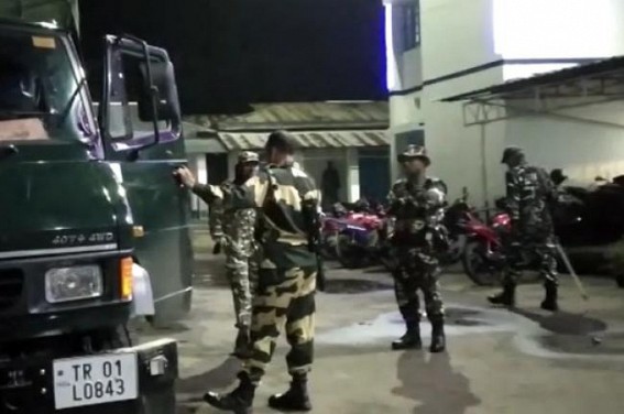 BSF Jawans of 120 battalion detained three Rohingya citizens from Dharmanagar Railway Station