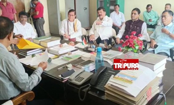 Tipra Motha MLAs stayed out of Speaker Nomination Submission Process