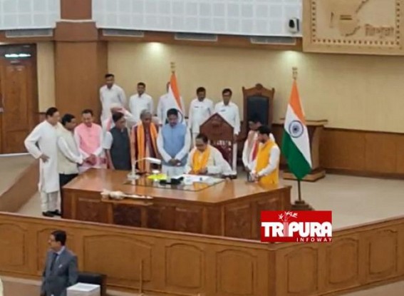BJP candidate wins in Tripura Assembly Speaker Poll