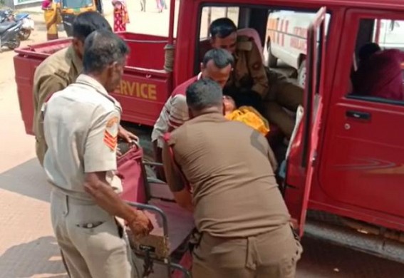 Amarpur: Woman critically injured due to reckless driving