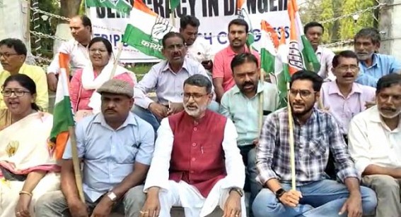 Congress Protests against Rahul Gandhi's Disqualification from Parliament, called the move 'Unconstitutional' & ‘Intrigue’ of BJP to win 2024 LS Poll 