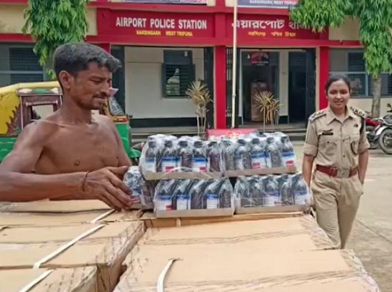 Airport PS Police Seized Cough Syrup Worth 3 Crore