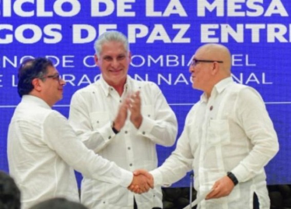 Colombian govt, guerrilla group sign 6-month ceasefire
