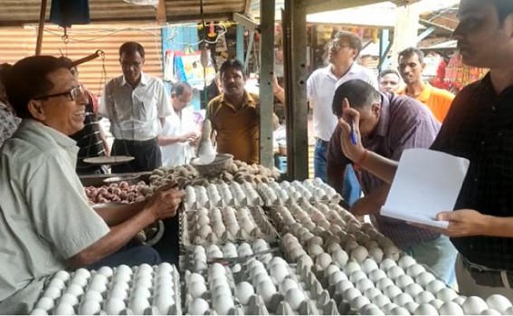 Sadar Administration takes action against Vendors for Violating market prices