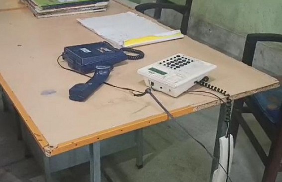 Group of Youths attacked Udaipur Power Office