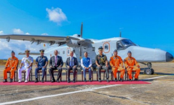 Sri Lanka thanks India for helping to protect airspace, sea