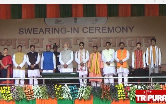 Tripura BJP Govt formed for 2nd Term : Four Ministers Replaced with New Faces 