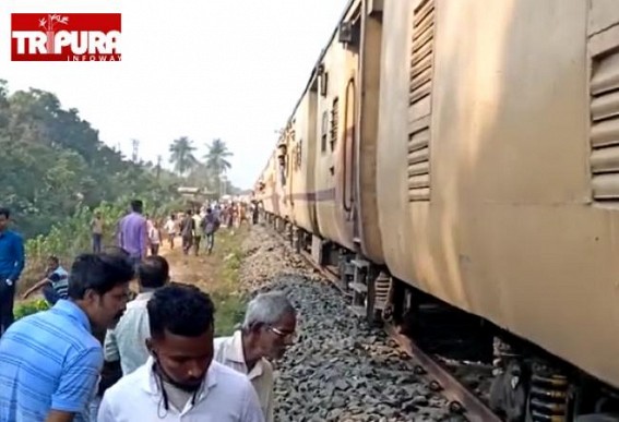 64 years old man Critical after hit by Kanchanjunga Train