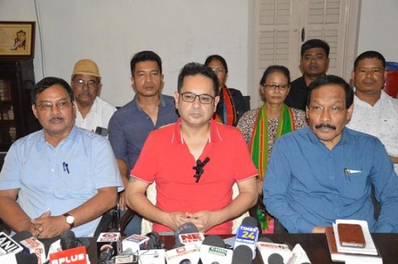‘Will keep pressurizing the Central Govt till our Greater Tipraland demand is fulfilled’ : Says Tipra Motha Supremo Pradyot Manikya, announced 12 hours Strike in ADC on 30th September