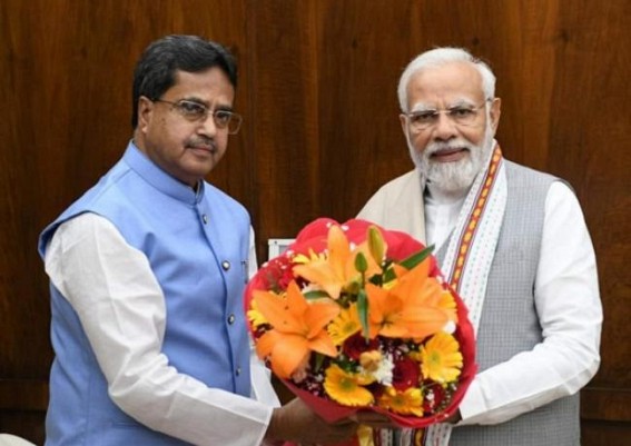 CM Dr. Manik Saha met PM Modi CM Dr. Manik Saha met PM Modi