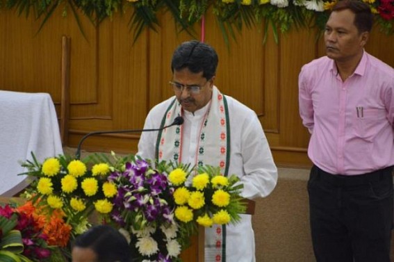 Tripura MLAs took Oath : CM calls for Constructive Politics