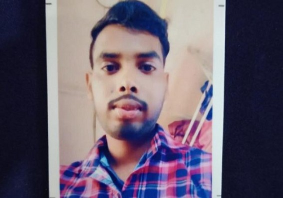 A 23-year young man went missing in Bishalgarh after leaving house for job interview