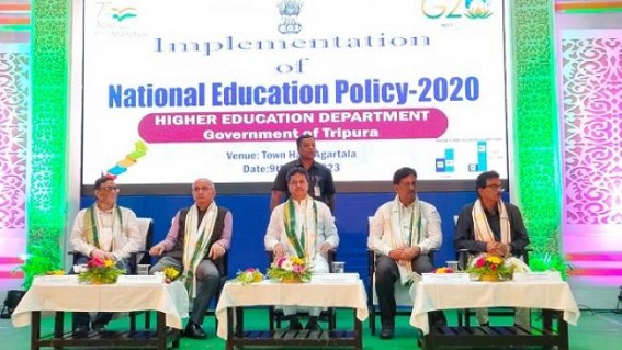 Amid Protests, National Education Policy-2020 implemented in Tripura