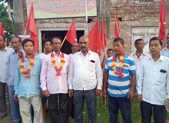 CPI-M won all seats in Cooperative Society Poll in Kamalpur