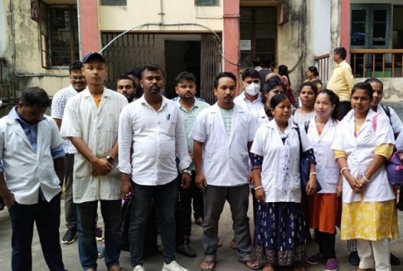 Tripura Health Dept run by Contractual Employees : Staff Nurses Struggle to be Regularized : Staff Crisis, Unemployment Prevails
