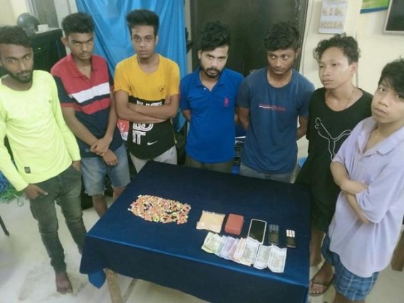 NCC PS arrested 7 Drug Smugglers