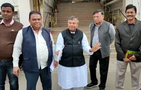 After BJP’s Bootlicker Jirania SDPO’s Suspension by ECI, Police across Tripura Not Listening to BJP’s Illegal Order, turned BJP ‘MAD’: Ratan Lal, Ashok Sinha met CEO, slammed ECI, saying, ‘We’ll not Tolerate such Discriminations'