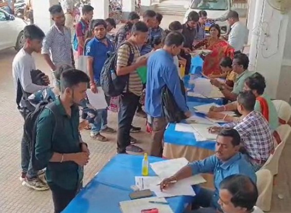 BJP’s IT-Revolution, Logistic Hub Speeches Result in Dusts : Engineers Roam Jobless in Tripura, demand inclusion of PRTC in requirement for TPSC exams 