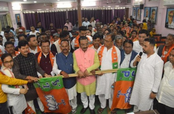 Tripura BJP wants to bloom Lotuses in all Booths in Lok Sabha Poll