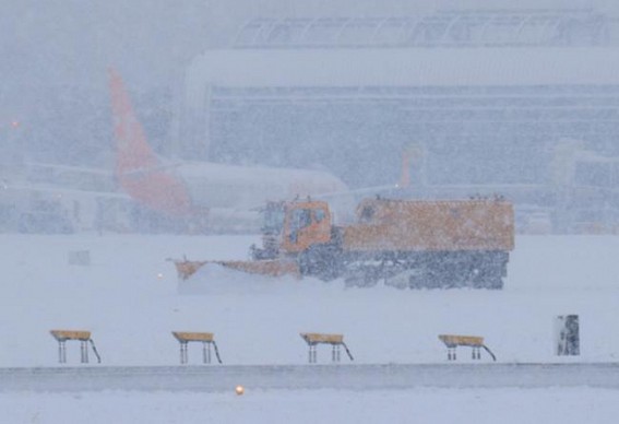 South Korea: Nearly 350 flights at Jeju airport canceled due to snow, winds