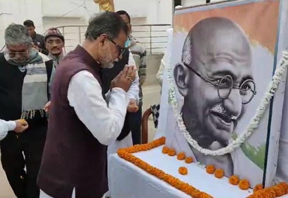 Congress observed Mahatma Gandhi’s death anniversary