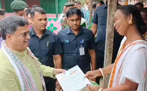 Tripura CM Dr. Manik Saha turns BJP’s star campaigner across State : Massive public support  across  State