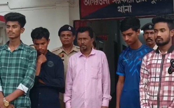 Illegal Intrusion : Agartala Railway Police Arrested Four Bangladeshi and an Indian Broker